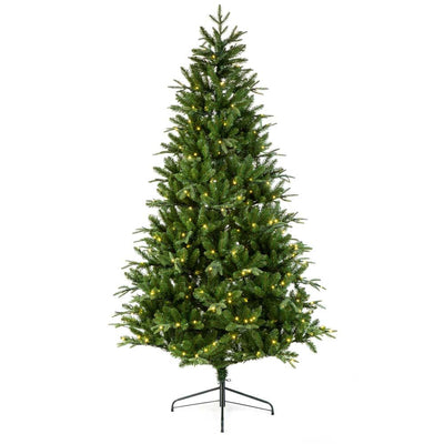 Fife Pine Pre Lit  Christmas Tree 8ft (2.4 m) Premier 5053844307113 I Christmas UK Online Shop