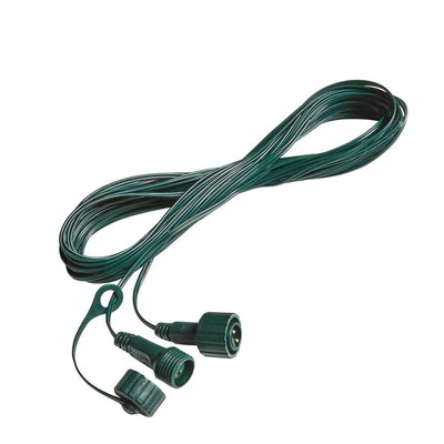 Green Extension Lead for Outdoor Lights - 10 m - Christmas.uk