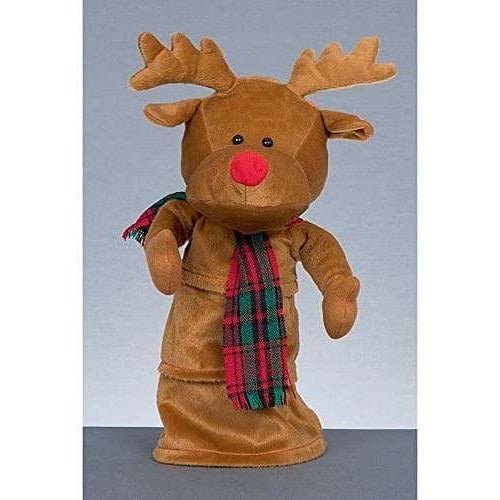 Musical Dancing Christmas Reindeer - Animated Toy - Christmas.uk