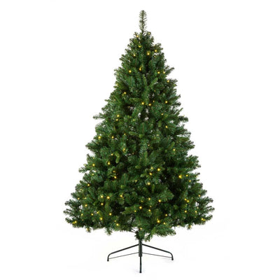 Perth Pine Pre Lit Christmas Tree 7ft (2.1 m) - Christmas.uk