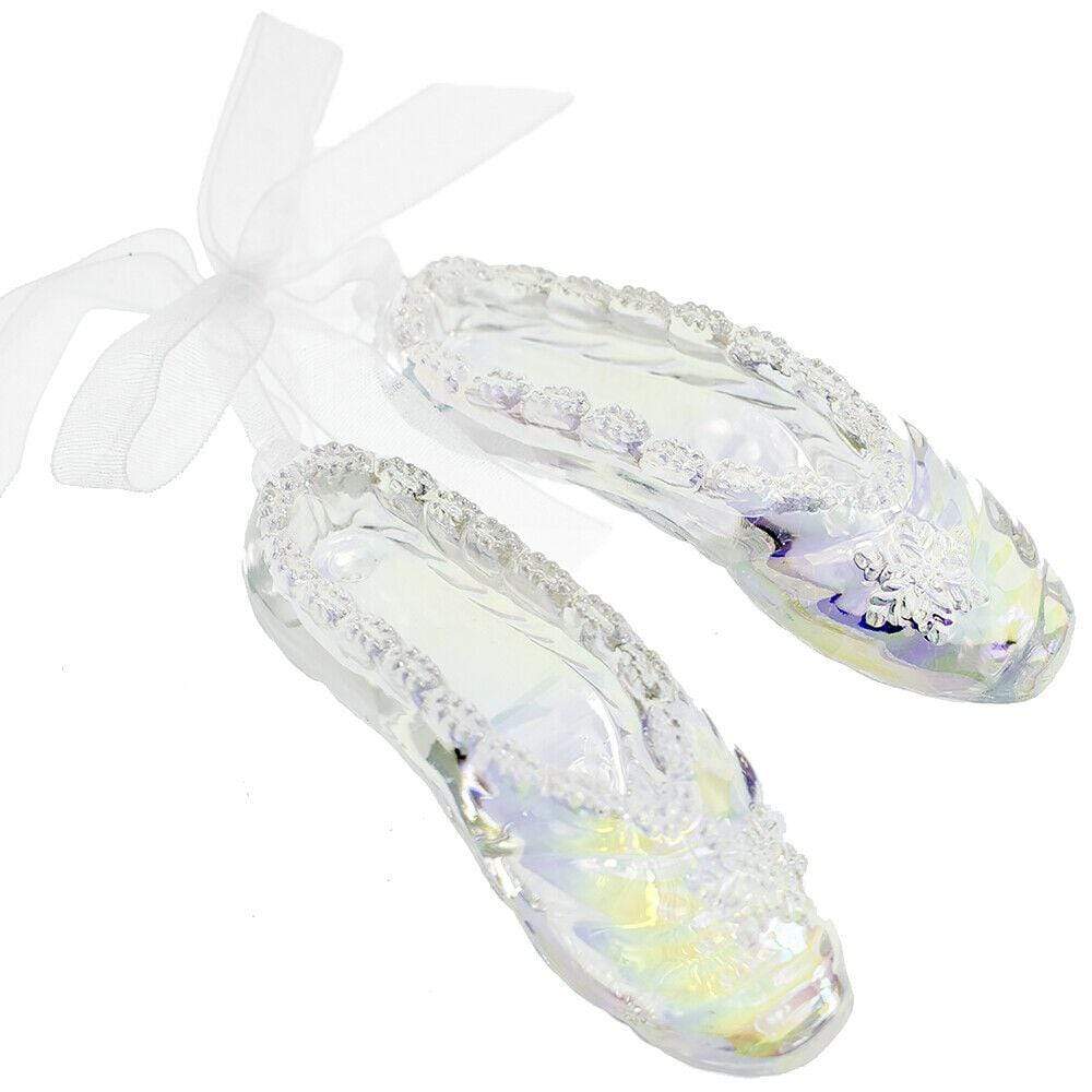 Rainbow Ballet Shoes - 8 cm, Tree Christmas Decoration - Christmas.uk
