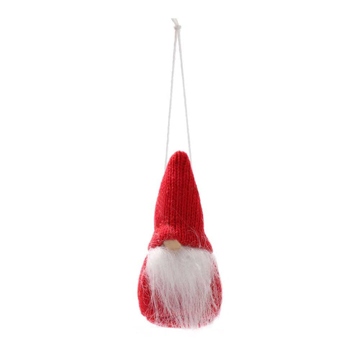 Rainbow Christmas Gonks - Christmas Tree Decorations - Set of 12 - Christmas.uk