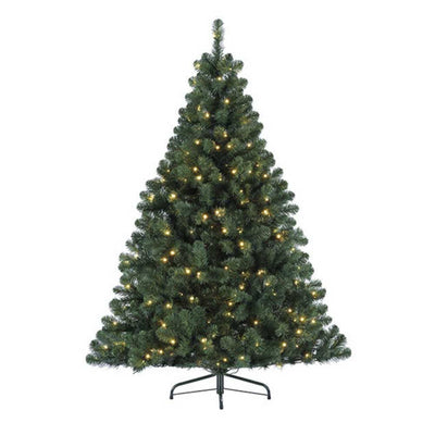 Regal Pine Pre Lit Christmas Tree - 7ft (2.1 m) - Christmas.uk
