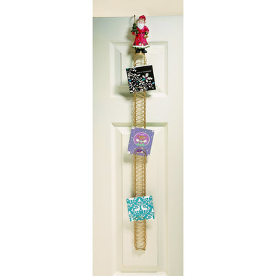 Santa Claus Christmas Card Holder - 50 Cards - Christmas.uk