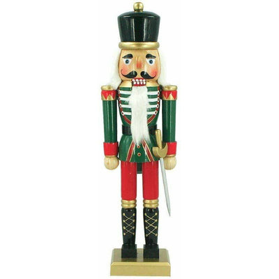 Standing Soldier Nutcracker Wooden Figure - 50cm - Christmas.uk