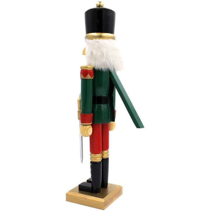 Standing Soldier Nutcracker Wooden Figure - 50cm - Christmas.uk